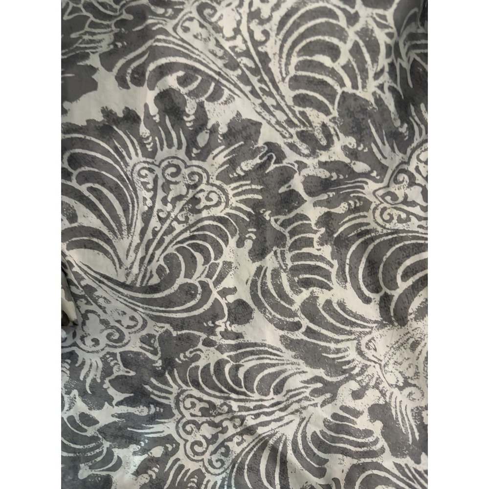 Pottery Barn White and Gray euro cotton  Pillow Shams